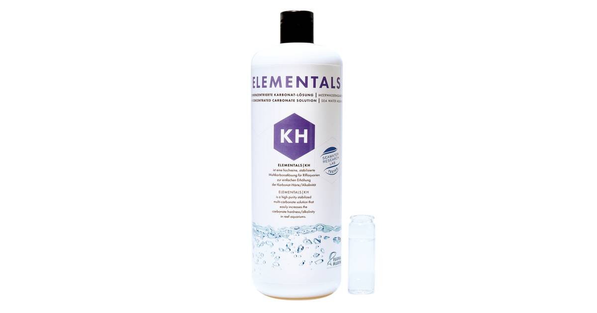 Fauna Marin Elementals KH – KH Verhoger voor Zeewateraquarium – 1000 ml Fauna Marin