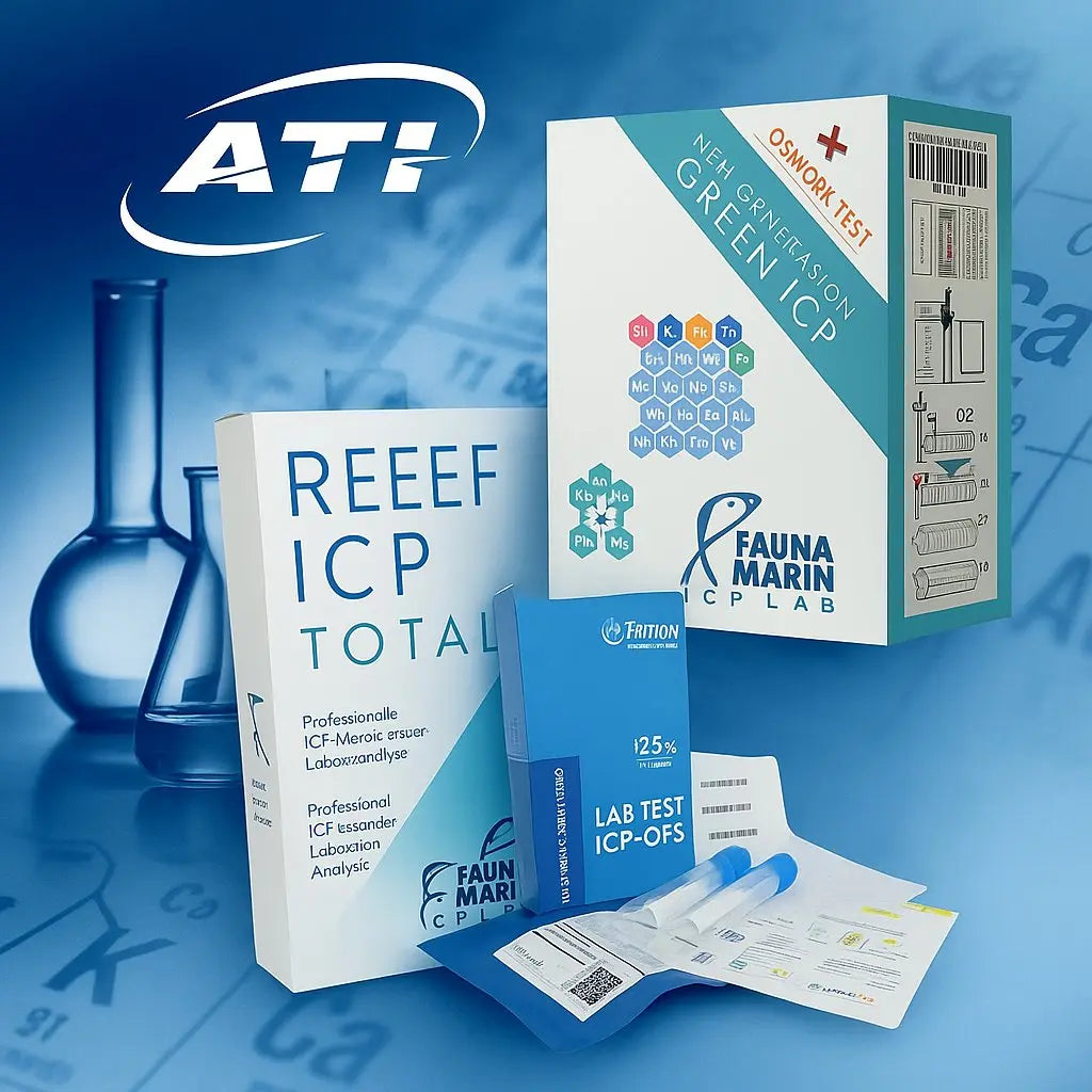 Welke merken gebruiken reefers voor ICP-testen en mineraal-aanvulling? | Reefbucket ReefBucket