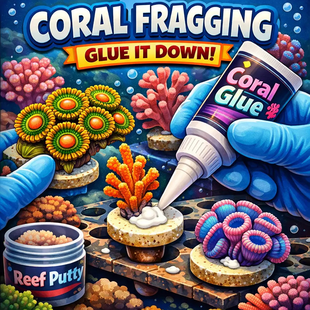 Beste Koralen Lijm? Welke Frag Lijm Gebruik Je in Zeewateraquarium ReefBucket