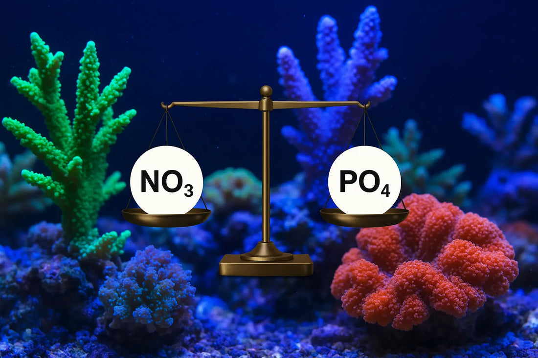Nitraat & Fosfaat in balans houden – De sleutel tot een gezond zeewateraquarium ReefBucket
