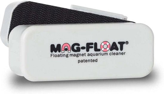 Mag-Float Long GLASS met rail – raamreiniger voor aquaria ReefBucket