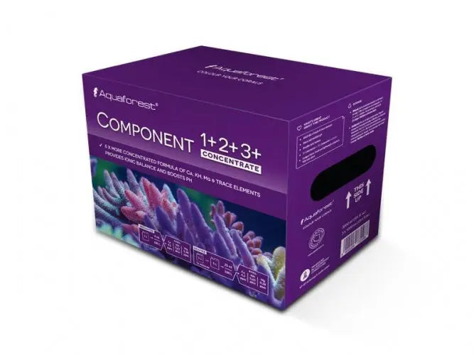 AquaForest Component 1+, 2+, 3+ Concentrate 3x1L kopen | Balling methode zeewateraquarium AquaForest