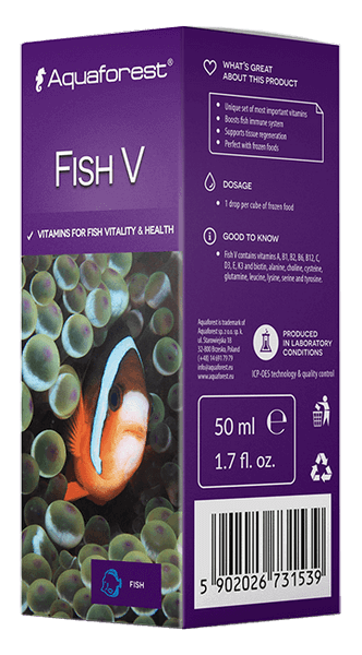 Aquaforest Fish V kopen | Vitamine voor zeewateraquarium AquaForest