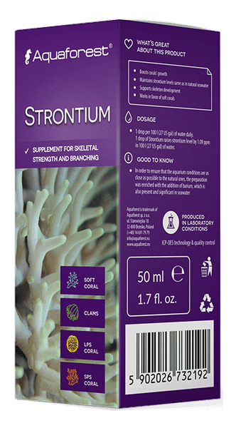 Aquaforest Strontium kopen | Sporenelement zeewateraquarium AquaForest