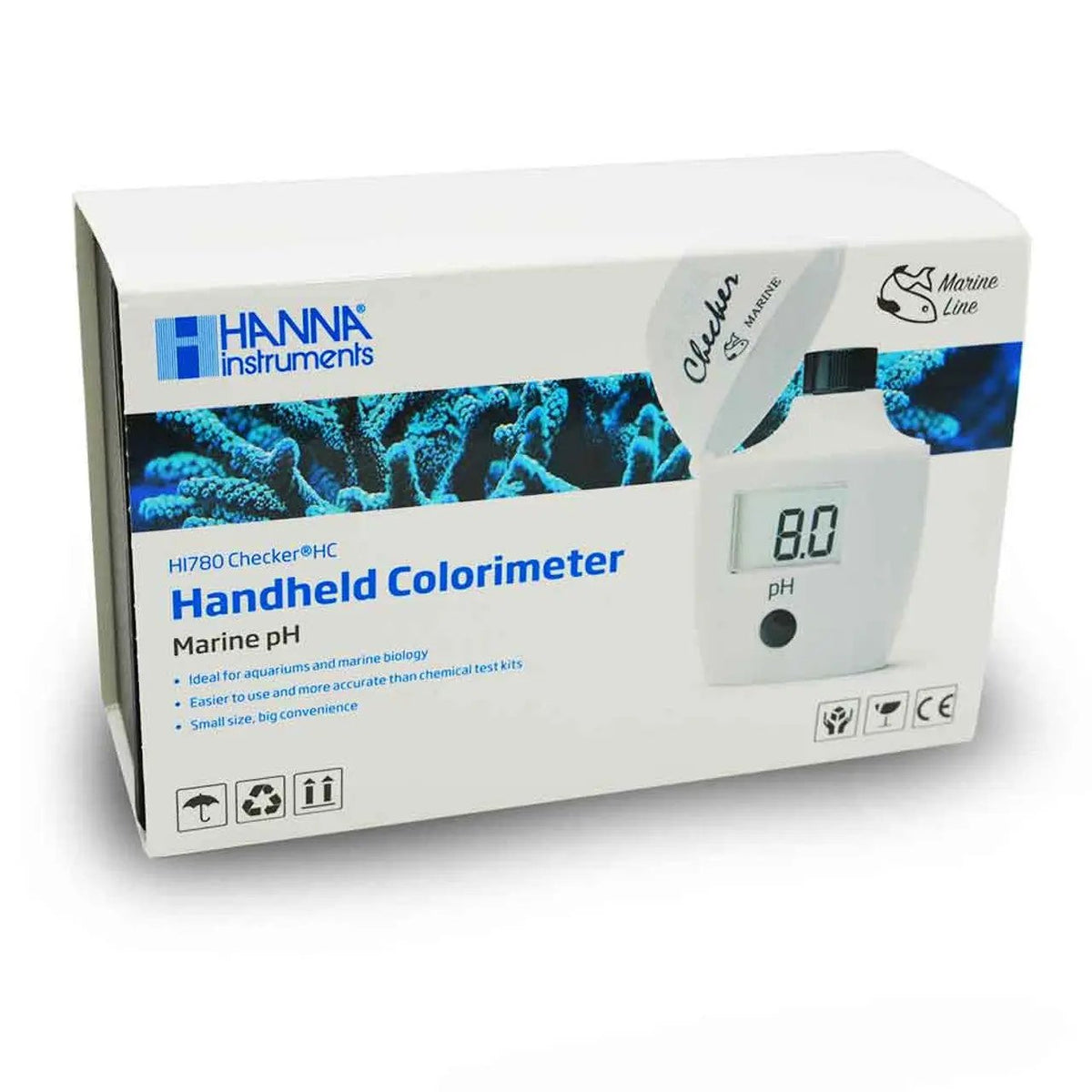 Hanna pH Checker – Digitale Fotometer voor pH in Zeewater ReefBucket