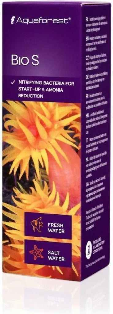 Aquaforest Bio S kopen 10ml of 50ml | Bacteriecultuur zeewateraquarium AquaForest