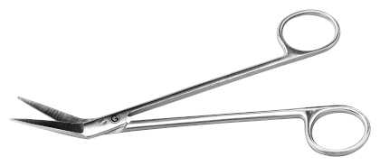 Fine Point Angled Blade Scissors 15 cm – Precisieschaar voor koralen ReefBucket