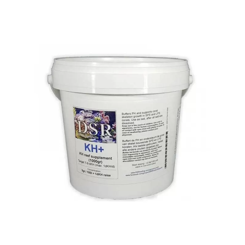 DSR KH+ kopen – Alkalinity verhogen volgens DSR methode DSR