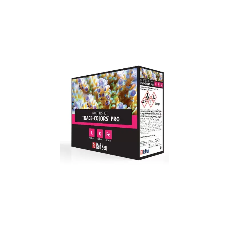 Red Sea Trace-Colors Pro Test Kit kopen | Sporenelementen testen zeewateraquarium Red Sea