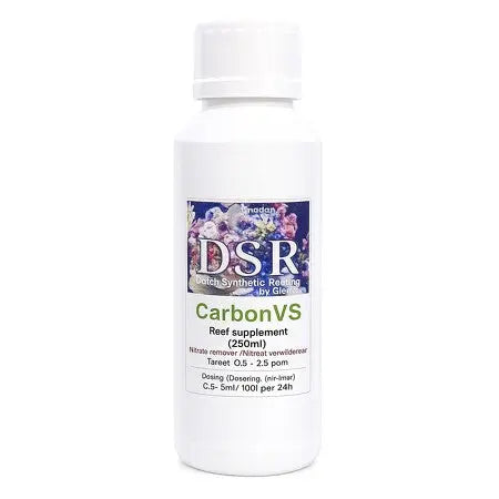 DSR Carbon v/s: Nitrate Remover 250ml voor zeewateraquarium