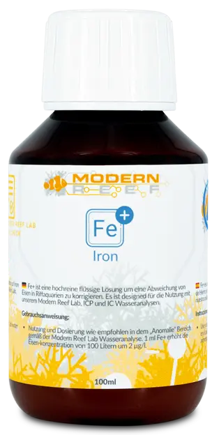 Modern Reef - Fe+ 100ml voor zeewateraquarium
