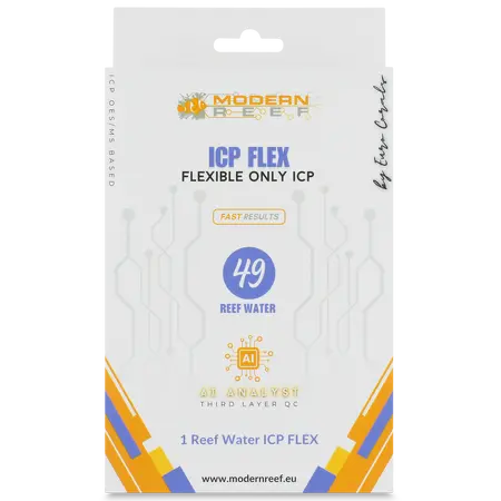 Modern Reef - ICP Flex 1-PACK (1 Reef Water Analysis flex) voor zeewateraquarium