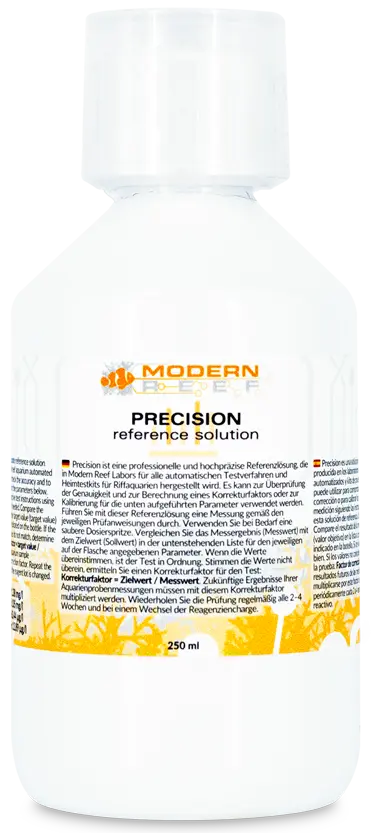 Modern Reef - PRECISION Reference Solution 250ml voor zeewateraquarium