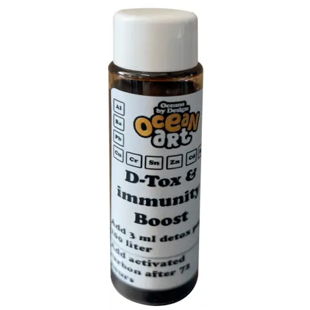 Ocean Art D-Tox & immunity Boost (30ml) voor zeewateraquarium