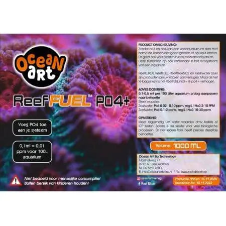 Ocean Art Po4+ 0.5 Liter voor zeewateraquarium