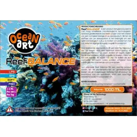 Ocean Art Reef Balance 0.5 Liter voor zeewateraquarium