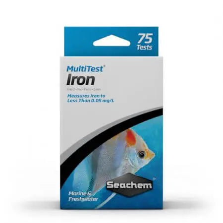 Seachem MultiTest Iron 75 tests voor zeewateraquarium