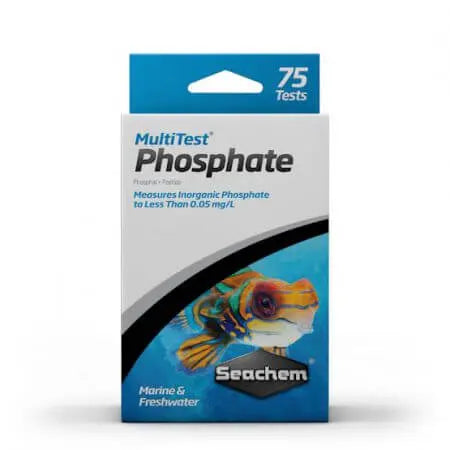 Seachem MultiTest Phosphate 75 tests voor zeewateraquarium