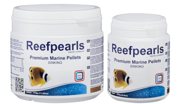 ReefPearls 1.0 mm – Sinking Reef Pellets voor koralen ReefBucket
