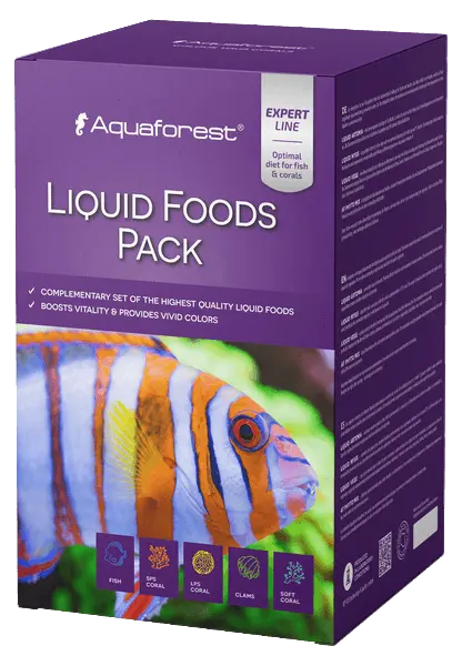 Aquaforest Liquid Foods Pack kopen | Vloeibaar voer zeewateraquarium AquaForest