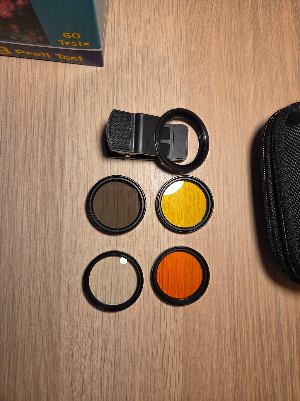 ReefBucket 4-in-1 Koraal Foto Lens – perfecte foto’s onder blauw licht ReefBucket