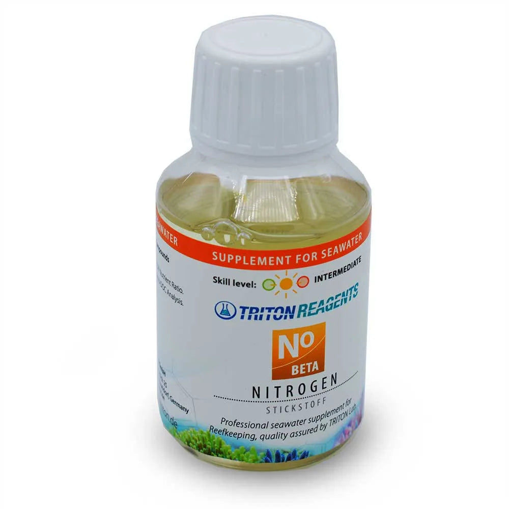 Triton NO Beta 100ml kopen | Nitraatbeheer zeewateraquarium | ReefBucket Triton